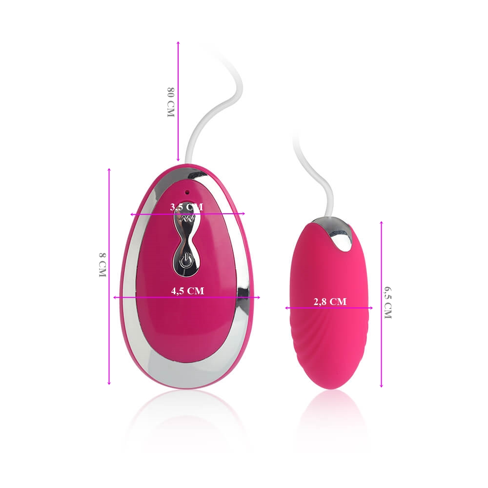 Ovo Vibratório Multivelocidade Magic Bullet - Rosa — foto 3