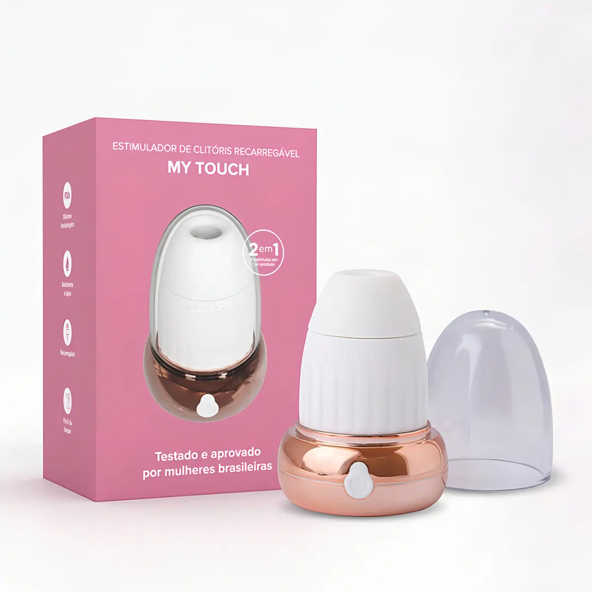 Estimulador de Clitóris com Sucção | My Touch Recarregável