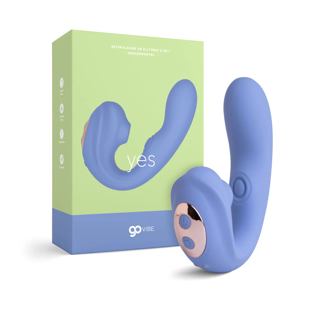Estimulador de Clitoris Recarregavel Go Vibe Yes — foto 4